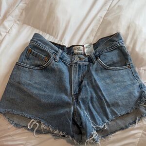 Levi's Classic Blue Jean Shorts